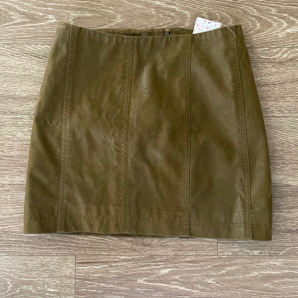 Free people mini skirt sz 6